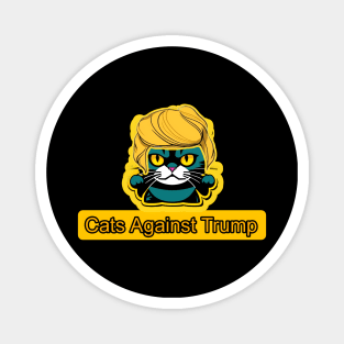 Cats Against Trump Magnet